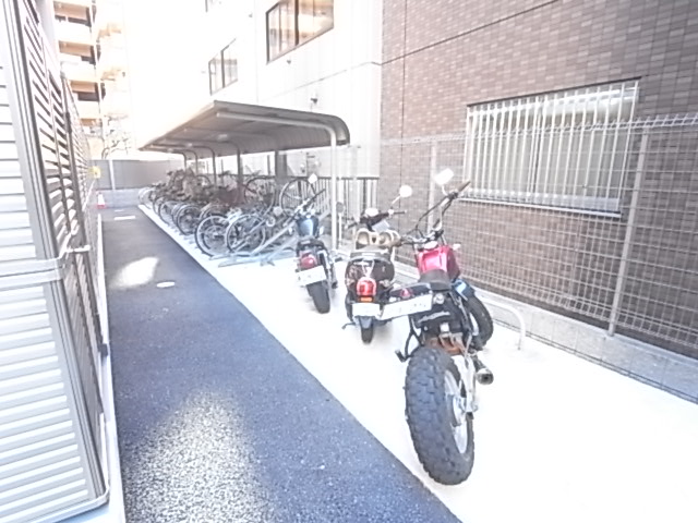 Parking lot. Motorcycle Parking