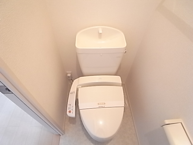 Toilet. It's toilet is also a bidet. . (It is a different type of photo)