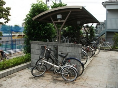 Other common areas. Is a bicycle parking lot