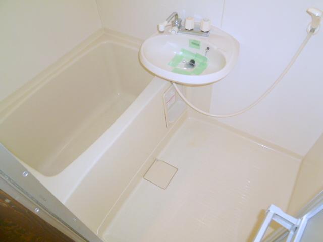 Bath. It is with wash basin