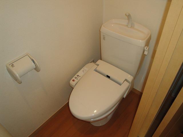 Toilet. It becomes calm space. 