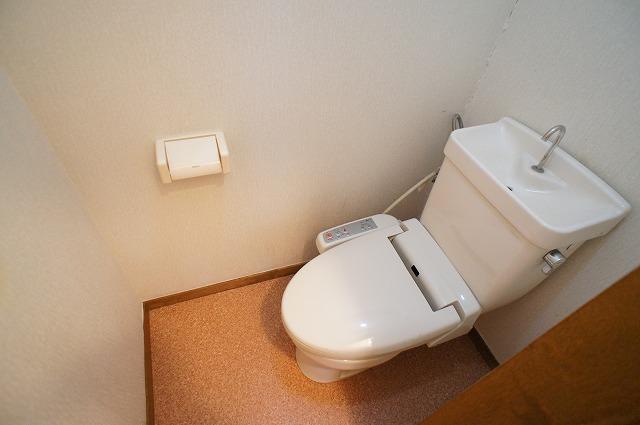 Toilet. Indoor image (photo on the first floor)