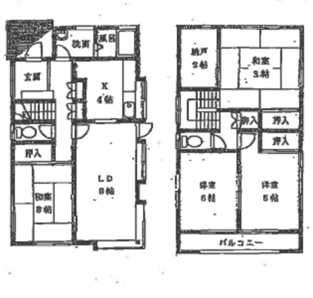 Floor plan. 19.5 million yen, 4LDK + S (storeroom), Land area 114 sq m , Building area 99.34 sq m
