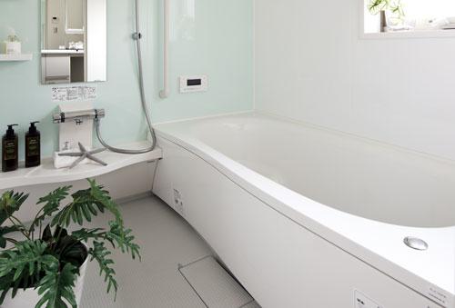 Other Equipment. Kept low the height of the stride of the tub, Safety considerations at the time of bathing. further, Also eliminate floor step between the bathroom and vanity room. (Same specifications)