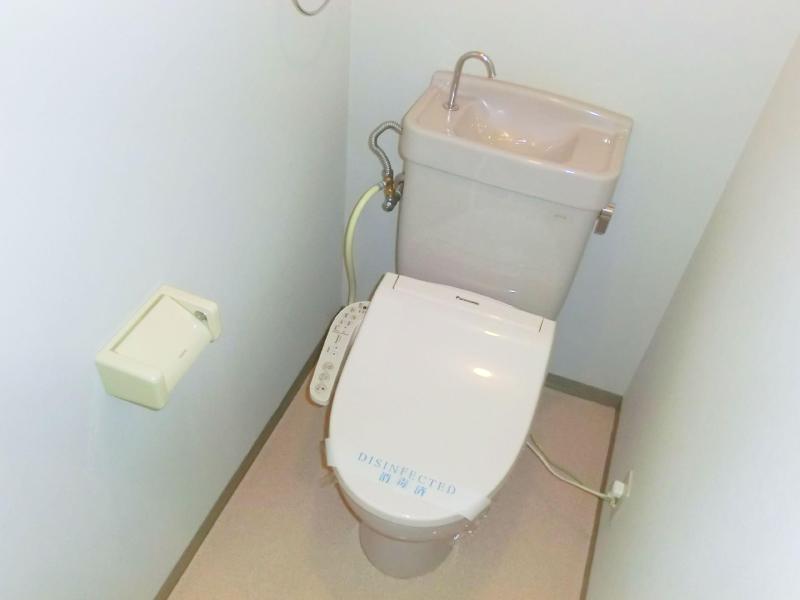 Toilet. Rest room with cleanliness