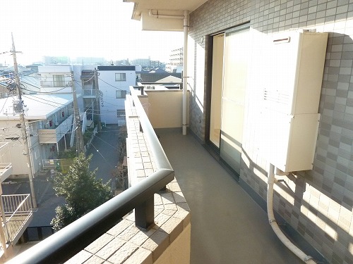 Balcony. Balcony in the sun will delight even your laundry.