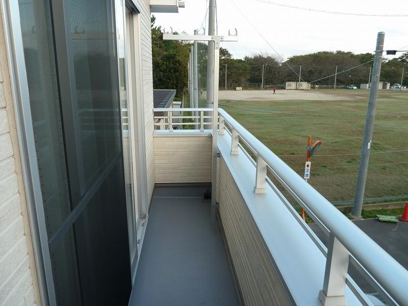 Balcony. Model house (same specifications)