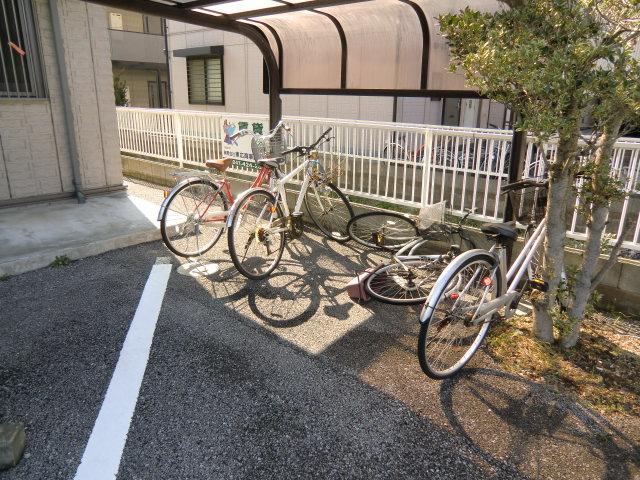 Other. It is convenient because there is also a covered bicycle parking