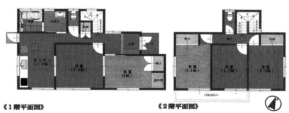 Floor plan. 18,800,000 yen, 4LDK, Land area 150.58 sq m , Building area 100.15 sq m