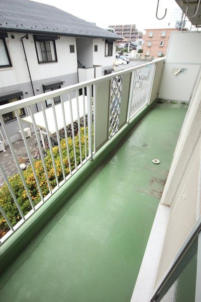 Balcony. Photograph is of the same type.