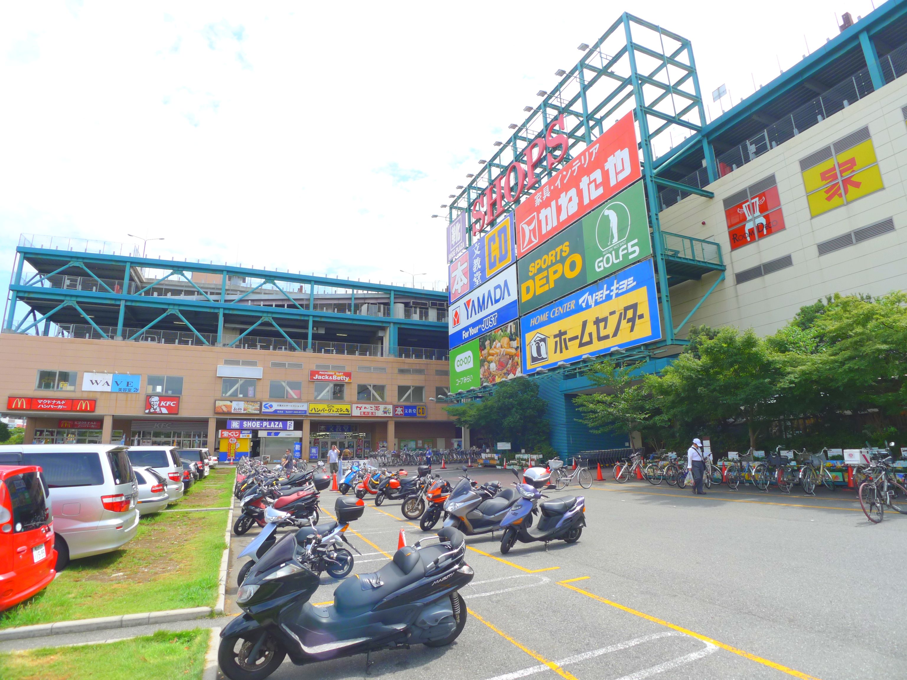 Shopping centre. SHOPS until the (shopping center) 1087m