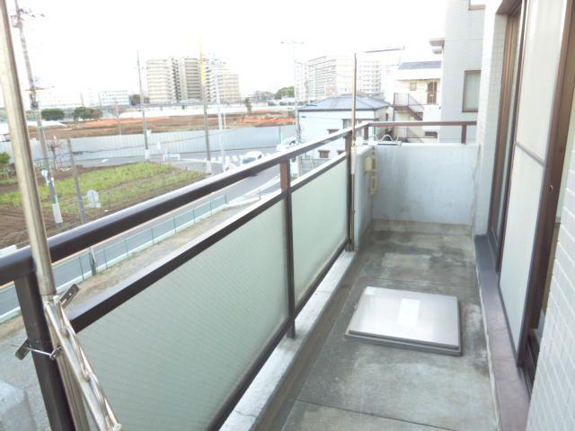 Balcony. Facing east