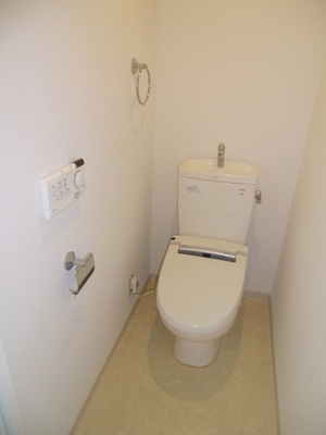 Toilet. It is a warm water washing heating toilet seat