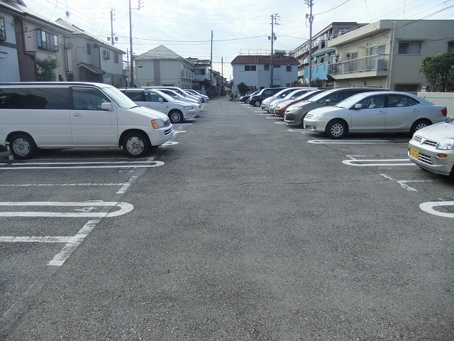 Parking lot. There is parking on site