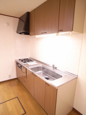 Kitchen. Is it so wide Even the kitchen sink