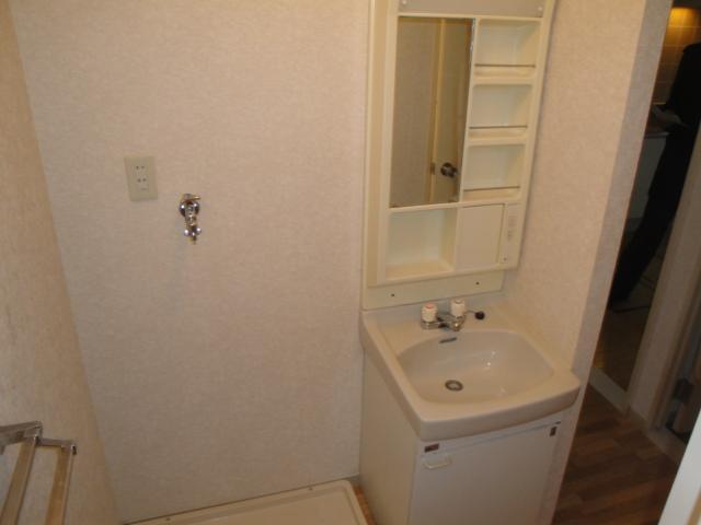 Washroom. Also it comes with a separate wash basin