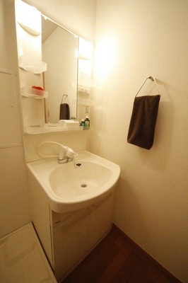 Washroom. Care is also a breeze with a shampoo dresser "