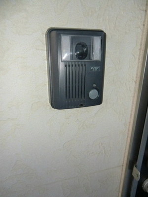 Security. TV with intercom