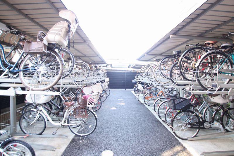 Other common areas. Bicycle-parking space