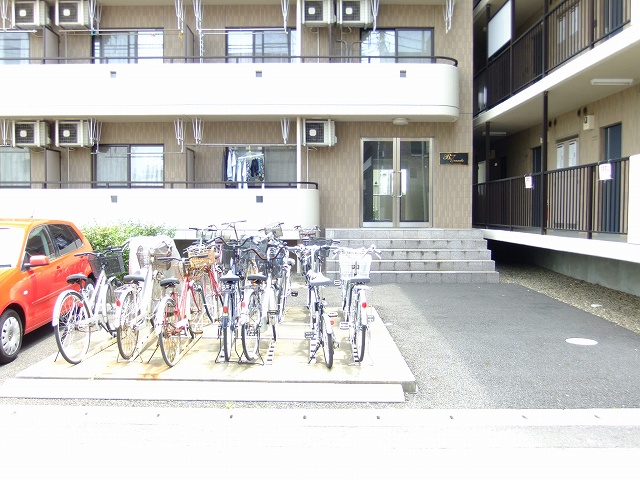 Other common areas. Bicycle shelter