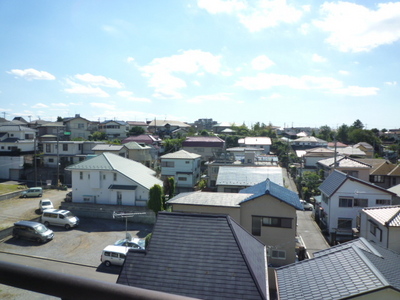 Balcony. A view from the balcony.