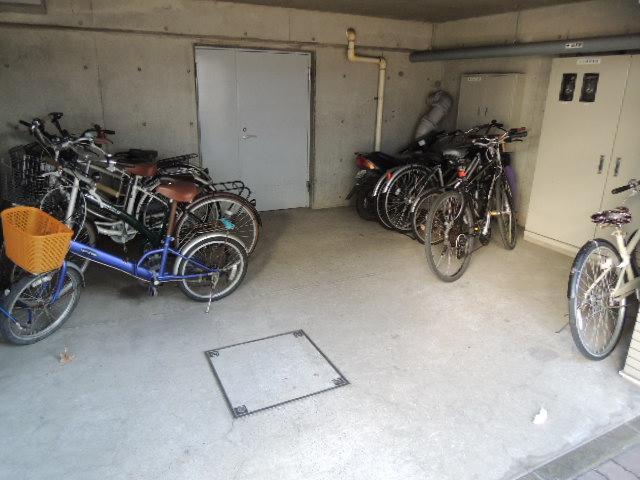 Other. I bicycle parking lot is also glad that a Covered