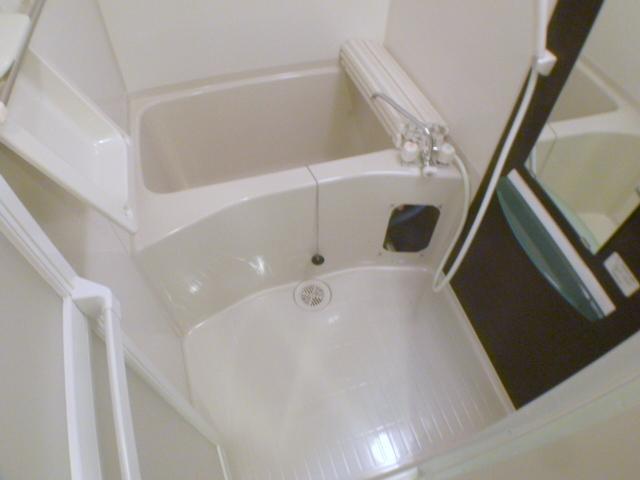 Bath. Shiny bathroom