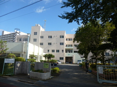 Primary school. Gyoda Nishi Elementary School until the (elementary school) 736m