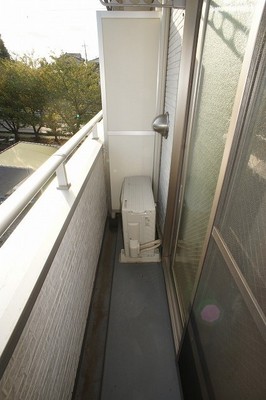 Balcony. Also dry well laundry because the south-facing a. 