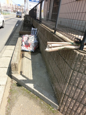 Security. Garbage station on site