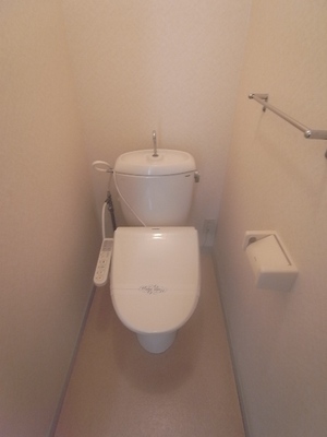 Toilet. Toilet with a clean feeling with a cleaning toilet seat function.