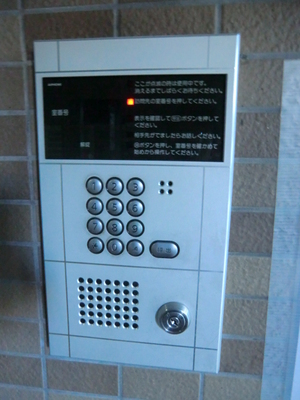 Security. Auto-lock panel