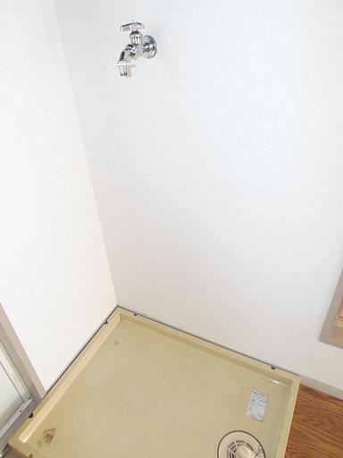 Other room space. It is indoor washing machine Storage.