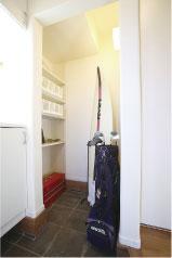 Other Equipment. You can enter and exit while wearing shoes, You can also store plenty outdoor goods.