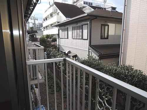 Balcony. It is a veranda. 