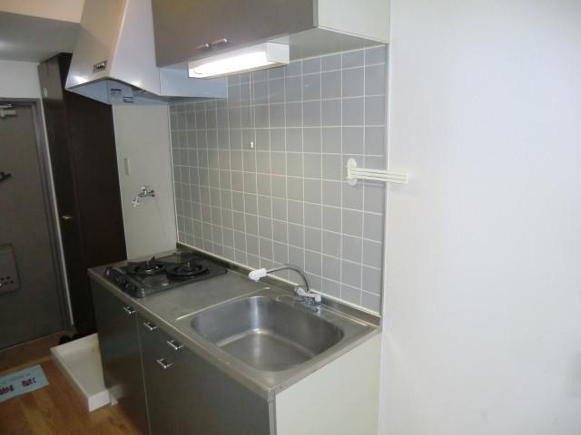 Kitchen. It is very convenient because it is a two-necked stove