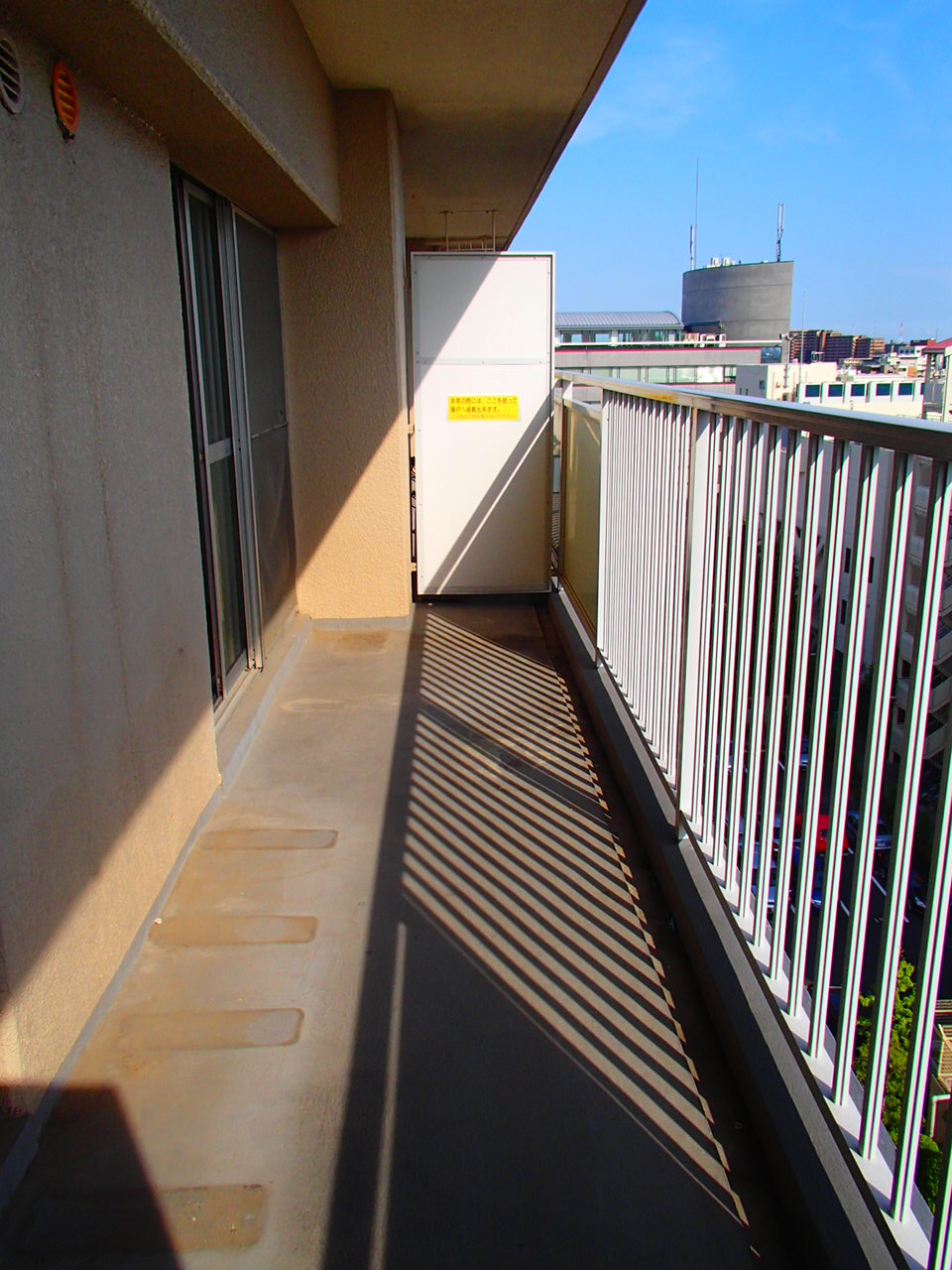 Balcony. View