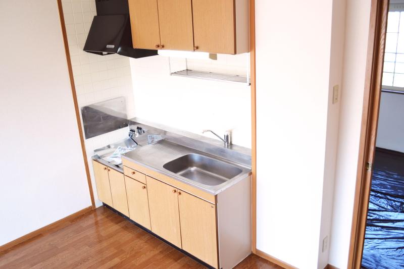 Kitchen. Also breadth was substantial kitchen space, Settle brown main