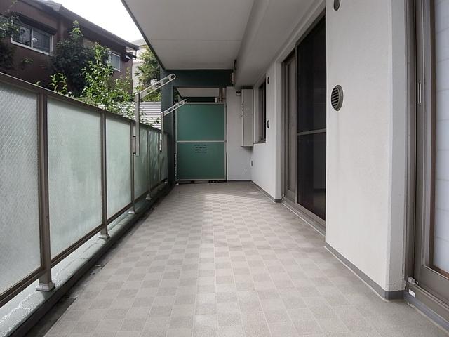 Balcony. South balcony with depth