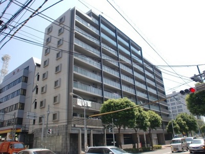 Building appearance. Reinforced concrete (RC) structure 10-story apartment