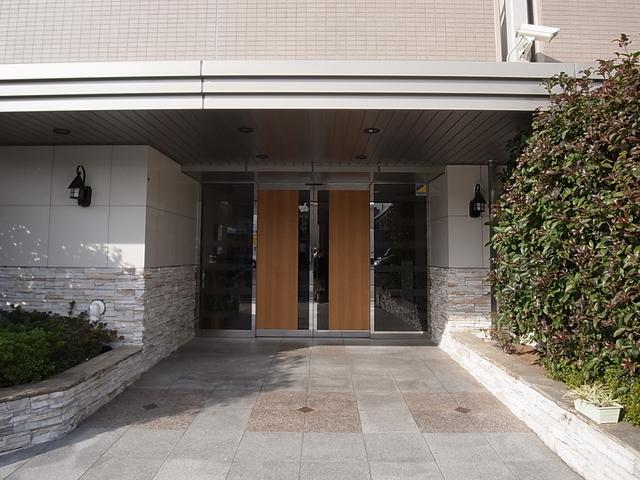 Entrance. Auto lock apartment of peace of mind