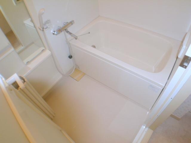 Bath. Comfortable bathroom with reheating