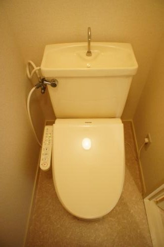 Toilet. Washlet is.