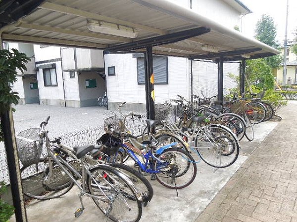 Other common areas. Bicycle-parking space