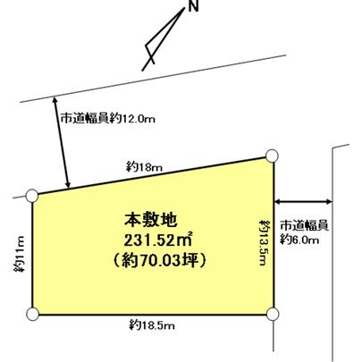 Compartment figure. Ichihara, Chiba Prefecture Higashikokubunjidai 5-chome