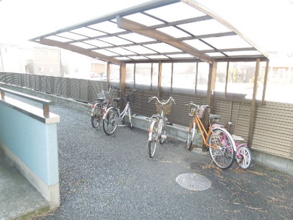 Other common areas. Bicycle-parking space