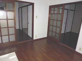 Living and room. Spacious dining kitchen!