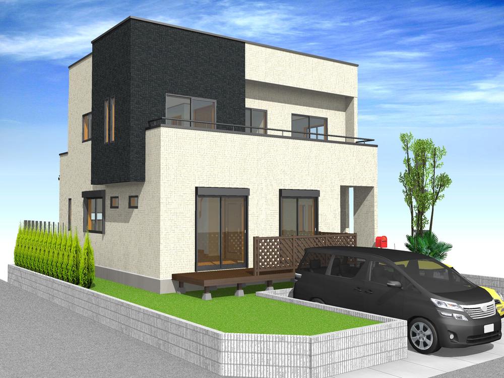 Building plan example (Perth ・ appearance). Building plan example (No. 1 place) building price 13.5 million yen, Building area 30 square meters