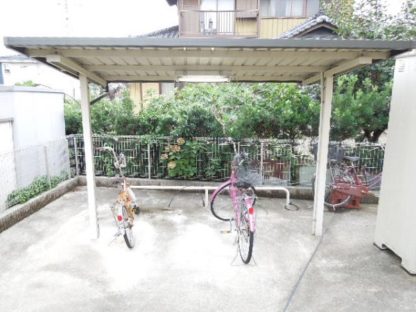 Other common areas. Bicycle-parking space