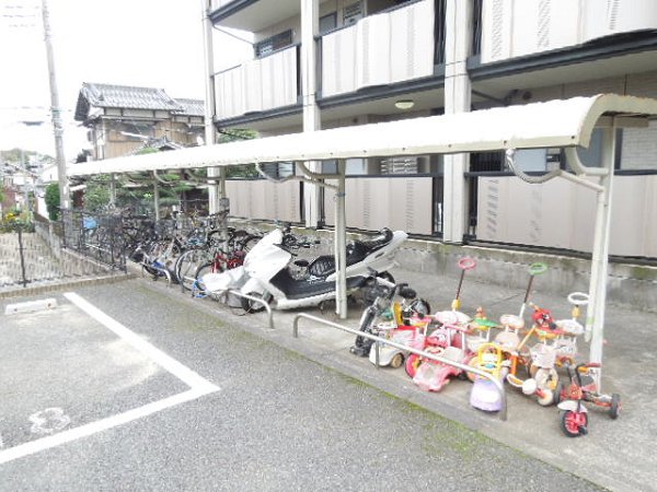 Other common areas. Bicycle-parking space